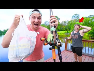 Surprising Friend With NEW Fishing Gear After His Was STOLEN!
