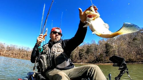 SPRING TIME BASS ARE LOVING THIS BLADED JIG !!!
