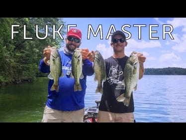 Bass Fishing with FlukeMaster - Lake Chickamauga