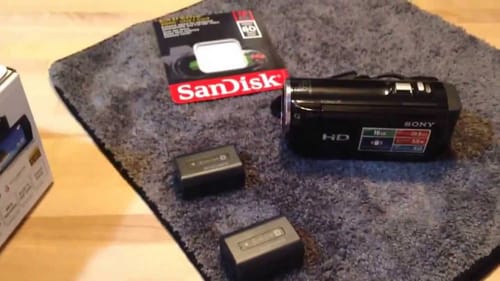 Sony Handycam HDR-CX380 + Update