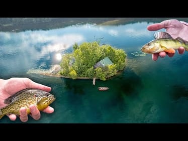 MULTI-SPECIES Fishing On A MICRO PRIVATE ISLAND (PART 2)