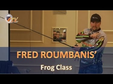 Frog fishing tips and tricks w/ FRED ROUMBANIS