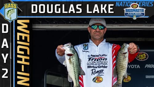 Weigh-in: Day 2 of 2023 B.A.S.S. Nation Regional at Douglas Lake