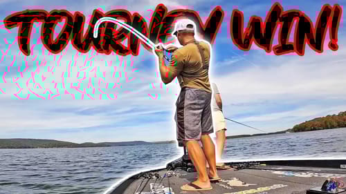 SECRET NEW LURE CRUSHES IT in a Bass Fishing Tournament! (EPIC WIN)