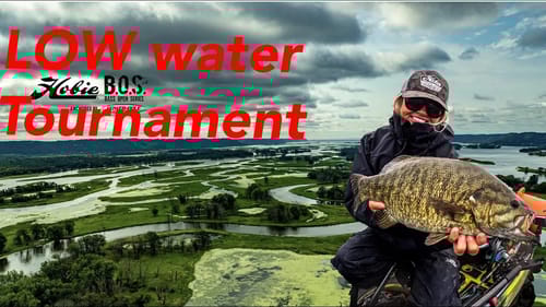 Mississippi RIVER tournament (EXTREME winds and LOW water) day 1
