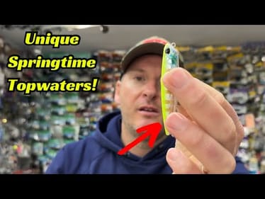 5 Unique Topwaters That Excel In The Spring!