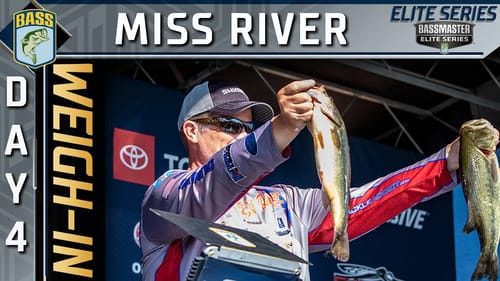 Weigh-in: Day 4 at the Mississippi River (2022 Bassmaster Elite Series)