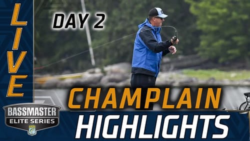 Day 2 - Bassmaster LIVE Highlights - Champlain