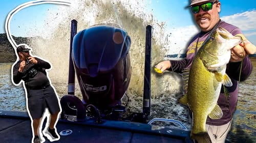 Topwater FROGGIN' in MASSIVE HYDRILLA JUNGLE!