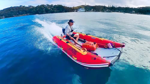 The Pocket Rocket's Back! Micro Fast Boat - Tuna Cheeseburger Cook Up