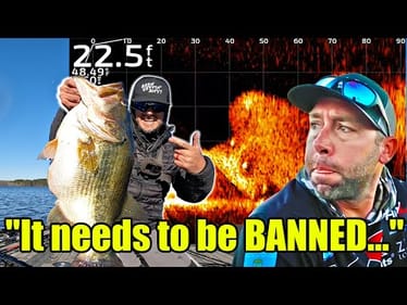 WASHED UP Texas Pro Fisherman gets SCHOOLED with Livescope...