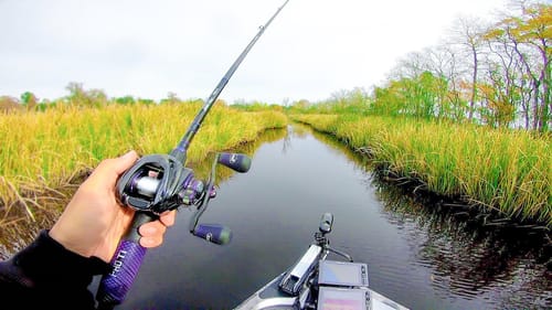 This TINY Canal is LOADED w/ Bass (Fishing for River Monsters Ep.3)