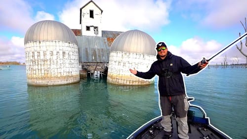 INSANE Bass Fishing a FLOODED FARM!!! STATE RECORD Quest Ep. 2