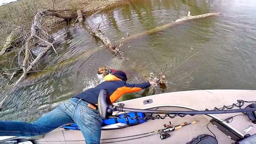 DISASTER while Fishing!! --Rescued from Freezing Water