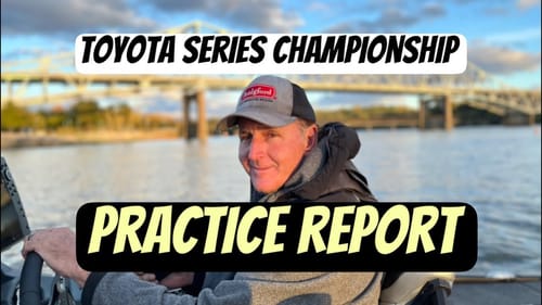 Toyota Series Championship/ Pickwick Lake…Day 1 Practice Report