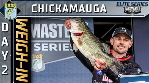 Weigh-in: Day 2 at Lake Chickamauga (2022 Bassmaster Elite Series)