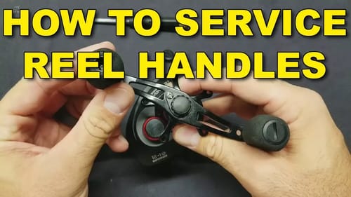 How To Service Reel Handles on Fishing Reels | Bass Fishing