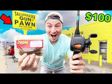 $100 Thrift Shop Fishing Challenge! (Surprising!)