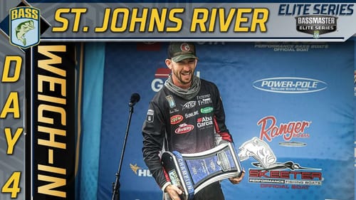 2021 Bassmaster Elite at St. Johns River Day 4 Weigh-in