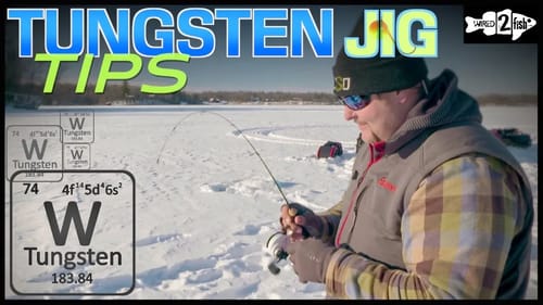 Tips for Ice Fishing Panfish with Tungsten Jigs