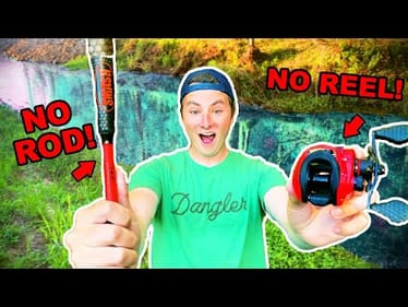 No Rod, No Reel Fishing Challenge (IMPOSSIBLE!)