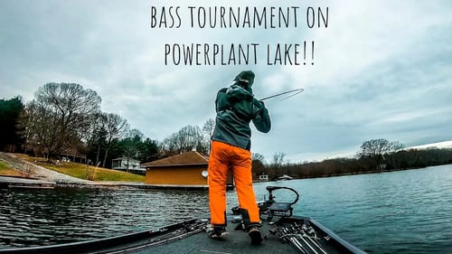 Fishing a BASS TOURNAMENT On HOT WATER Discharge LAKE!! || Did I WIN???