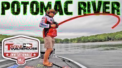 MLF PRO BASS TOURNEY! POTOMAC RIVER, MARYLAND! (DAY 1)