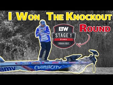 EPIC Knockout Round Win: ( Stage 1 Lake Conroe Texas Tournament Vlog Day 3 4K )