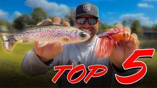 Top 5 Baits For MARCH Bass Fishing!