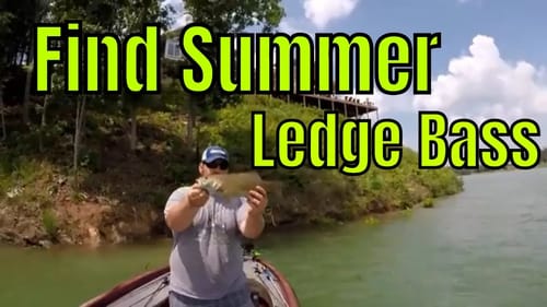 Find Ledge Fish on a New Lake