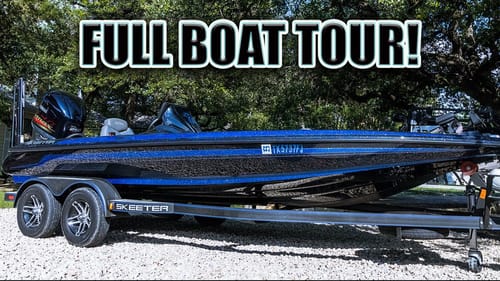 THE FULL TOUR! 2020 SKEETER ZX250 BASS BOAT WALKTHROUGH!!!