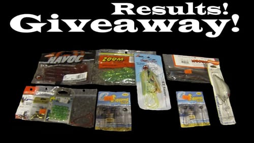 **NEW** Fishing Giveaway Results! "Winners"!