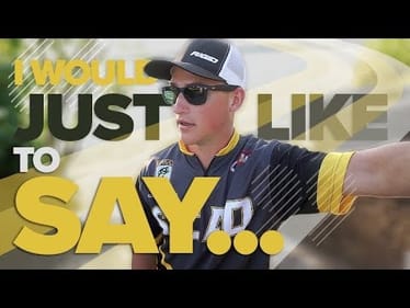 I WOULD LIKE TO SAY...
