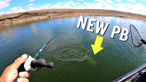 TROPHY Personal Best Bass Catch!!! STATE RECORD Quest Ep. 3