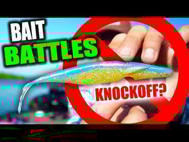 Bait BATTLES:  Sakamata Shad VS Zoom Winged Fluke