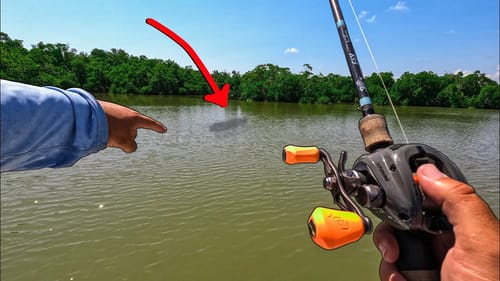 Sight Casting a BIG Fish to End an Epic Day of Back Country Saltwater Fishing