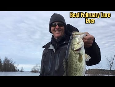 THIS Is THE Best February Bass Fishing Lure You Can Throw…