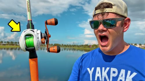 Yarn on Fishing Reel Challenge! (Impossible)