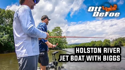 Holston River Jet Boat Fishing With Biggs (And Parker)