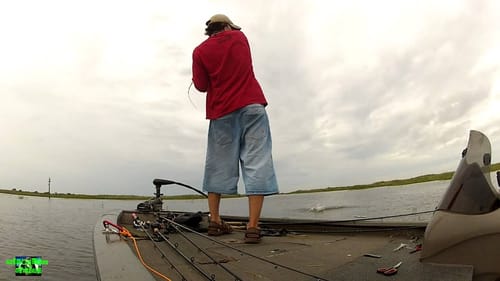Topwater Bass Smash on Lake Okeechobee
