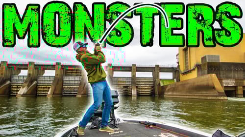 Fishing DAM For MONSTER 10LB BASS!! (EPIC)