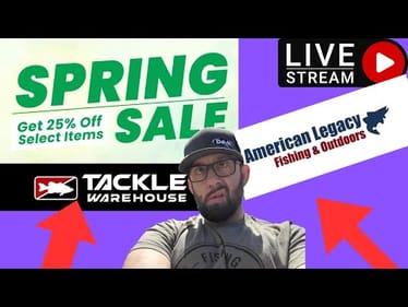 (LIVE) Spring Sales on Gear, Lures & MORE!