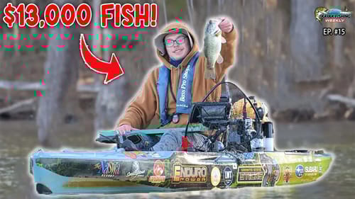 How He Won $13,000 From a KAYAK! (Bassmaster Kayak Series Winner)