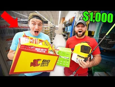 Surprising Fisherman With NEW Fishing Gear After His Was BROKEN ($1,000)