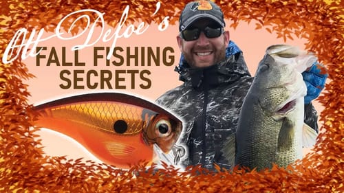 Ott Defoe's FALL BASS FISHING Secrets for Rivers