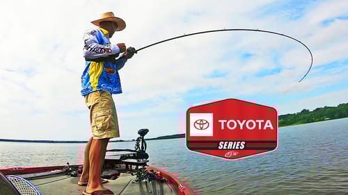 FLW PRO Toyota Series Bass Tournament at EUFAULA LAKE! (BIG BASS)