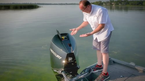 A Look at Mercury's New FourStroke Outboards - Easy Access Maintenance