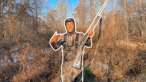 Duck HUNTING A Tiny CREEK (CHALLENGING)