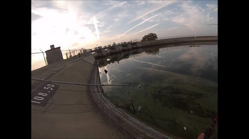 Striper fishing California Aquaduct