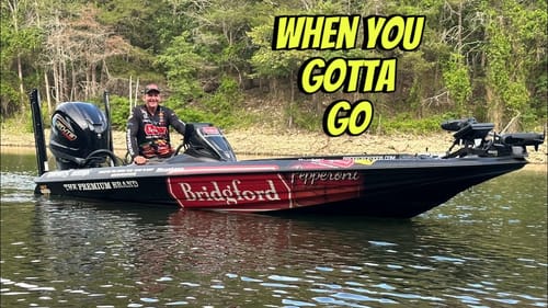 How Pro Anglers Go Poop On The Water…